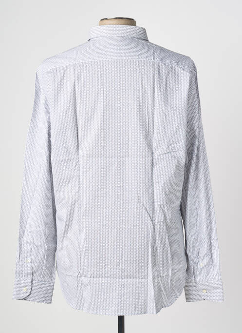Chemise manches longues imprimé fantaisie gris PHILO VANCE homme