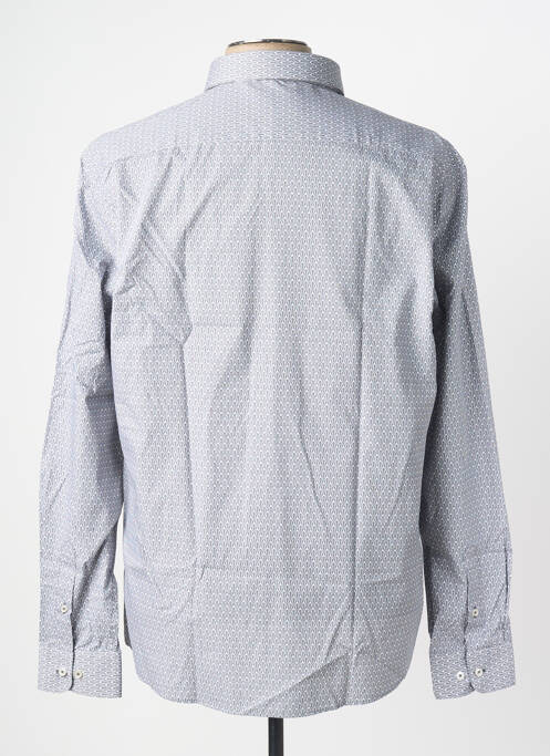 Chemise manches longues imprimé fantaisie gris FOX homme