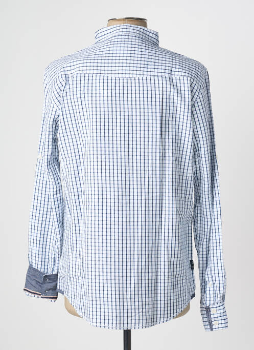 Chemise manches longues coupe cintrée bleu DEELUXE homme