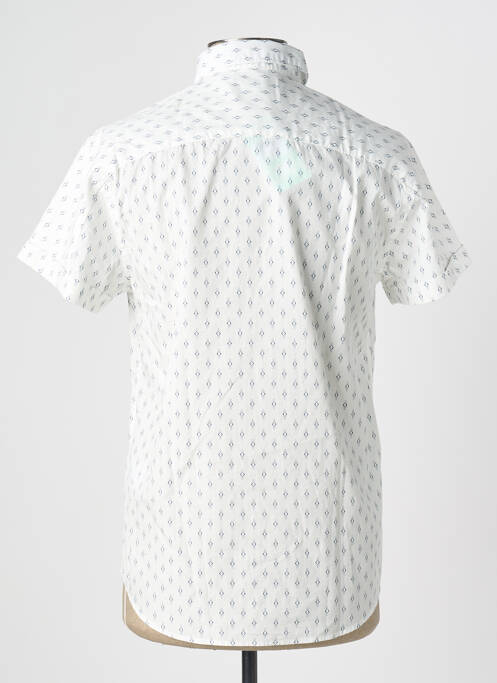 Chemise manches courtes imprimé fantaisie beige SCOTCH & SODA homme