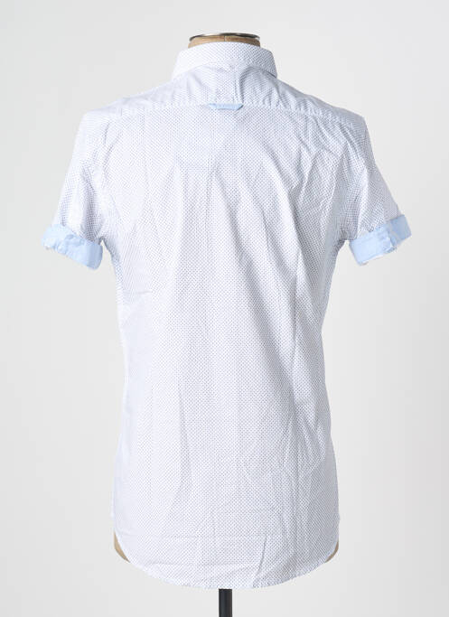 Chemise manches courtes bleu BEING HUMAN homme