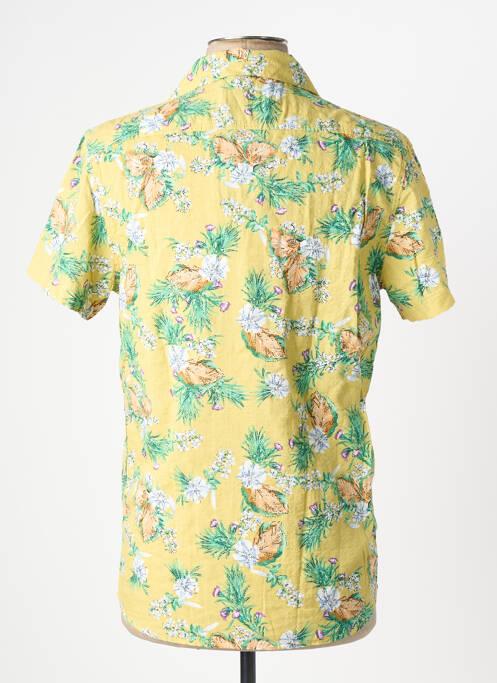 Chemise manches courtes jaune KILIWATCH homme