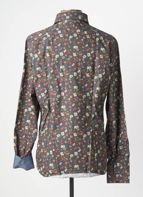 Chemise manches longues bleu BLUSALINA homme