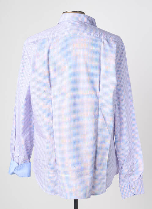 Chemise manches longues bleu PHILO VANCE homme