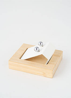 Boucles d’oreilles matériaux métal argent TATA GISELE femme