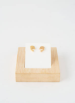 Boucles d’oreilles matériaux plaqué or or TATA GISELE femme