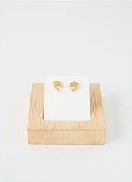 Boucles d’oreilles matériaux plaqué or or TATA GISELE femme