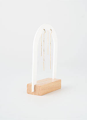 Boucles d’oreilles matériaux plaqué or or TATA GISELE femme