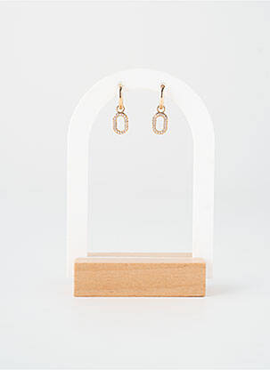 Boucles d’oreilles matériaux plaqué or or TATA GISELE femme