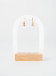 Boucles d’oreilles matériaux plaqué or or TATA GISELE femme