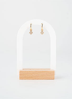 Boucles d’oreilles matériaux plaqué or or TATA GISELE femme