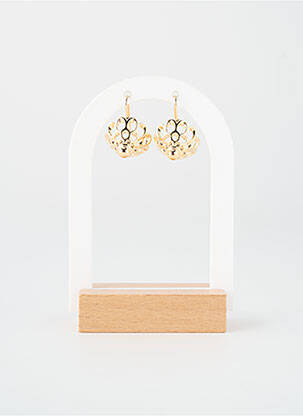 Boucles d’oreilles matériaux métal or TATA GISELE femme