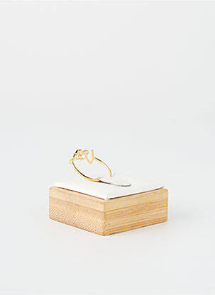 Bague matériaux plaqué or or TATA GISELE femme