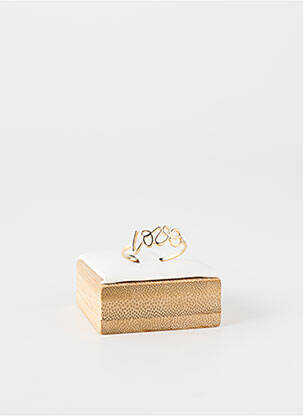 Bague matériaux plaqué or or TATA GISELE femme