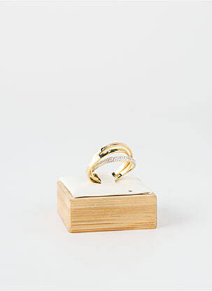 Bague ornement oxyde de zirconium or TATA GISELE femme