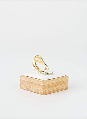Bague ornement oxyde de zirconium or TATA GISELE femme
