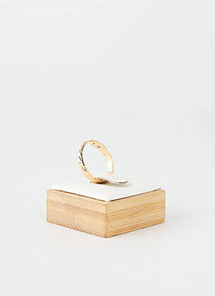 Bague ornement oxyde de zirconium or TATA GISELE femme