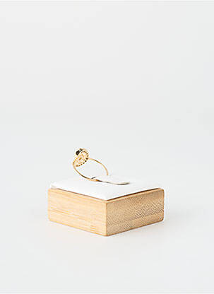Bague ornement oxyde de zirconium or TATA GISELE femme