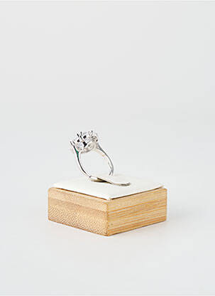 Bague ornement oxyde de zirconium argent TATA GISELE femme