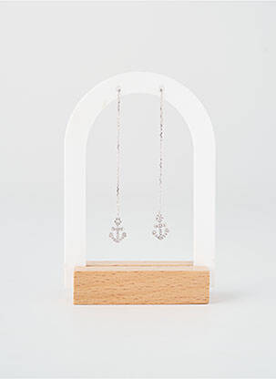 Boucles d’oreilles argent TATA GISELE femme