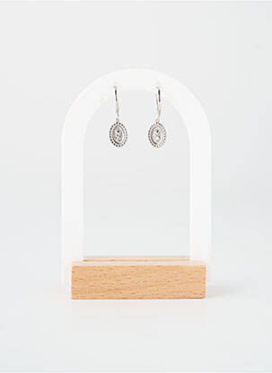 Boucles d’oreilles argent TATA GISELE femme