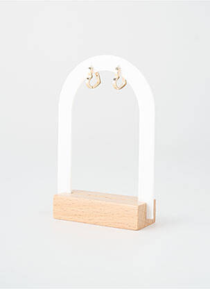 Boucles d’oreilles matériaux plaqué or or TATA GISELE femme