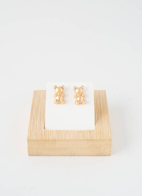 Boucles d’oreilles matériaux métal or TATA GISELE femme