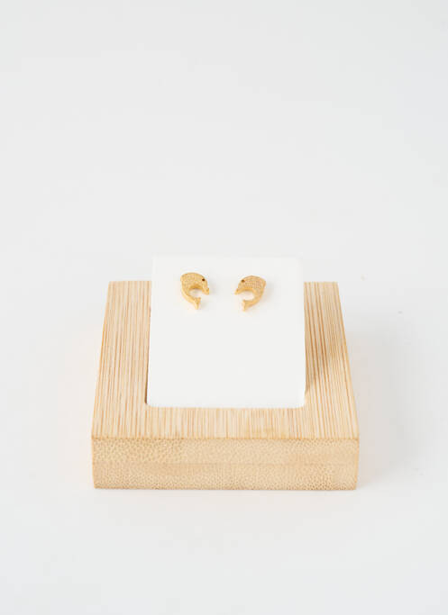 Boucles d’oreilles matériaux plaqué or or TATA GISELE femme