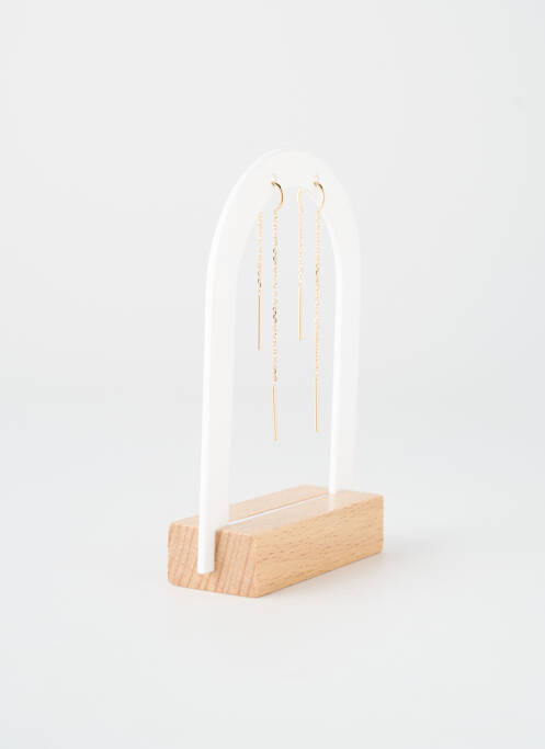 Boucles d’oreilles matériaux plaqué or or TATA GISELE femme