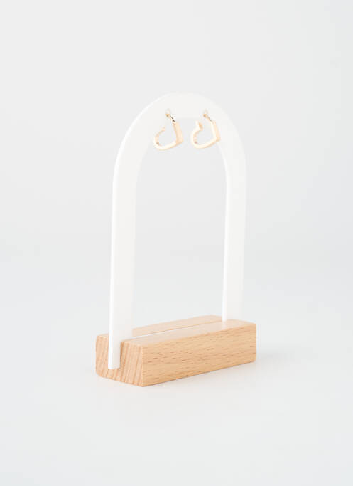 Boucles d’oreilles matériaux plaqué or or TATA GISELE femme