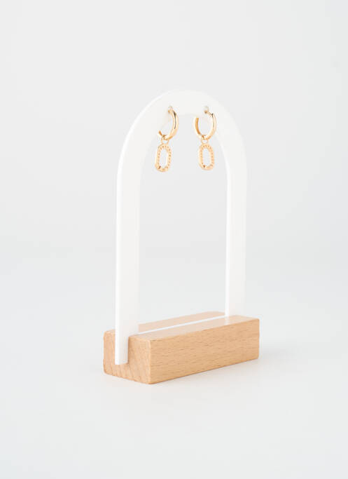 Boucles d’oreilles matériaux plaqué or or TATA GISELE femme