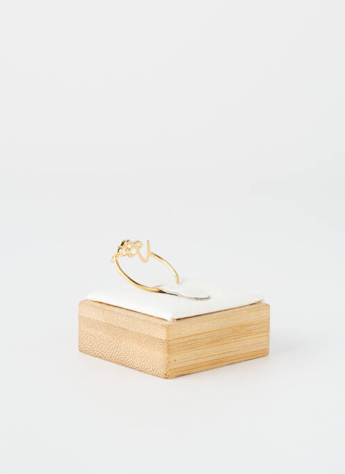 Bague matériaux plaqué or or TATA GISELE femme