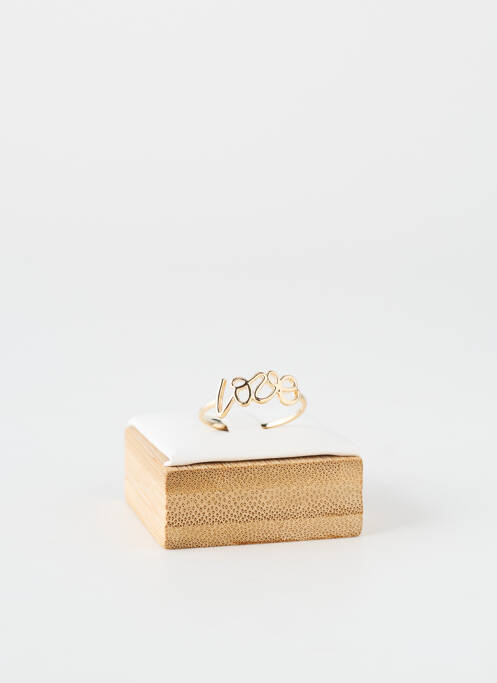 Bague matériaux plaqué or or TATA GISELE femme