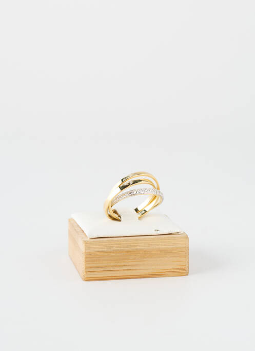Bague ornement oxyde de zirconium or TATA GISELE femme