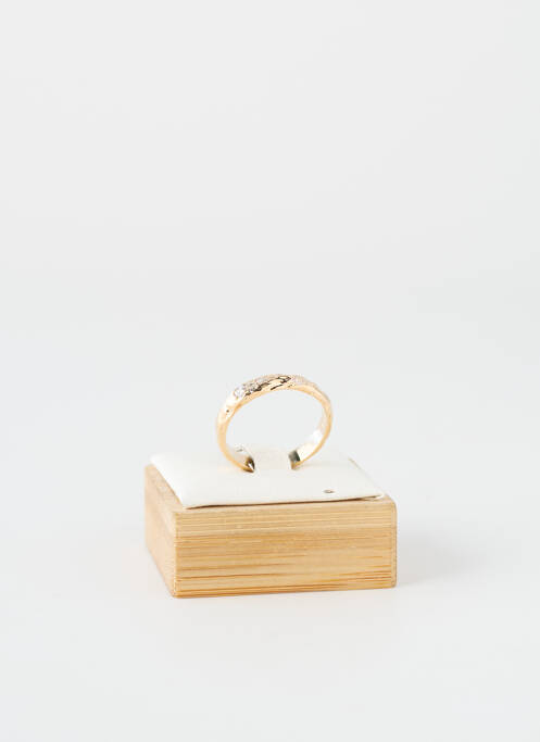 Bague ornement oxyde de zirconium or TATA GISELE femme