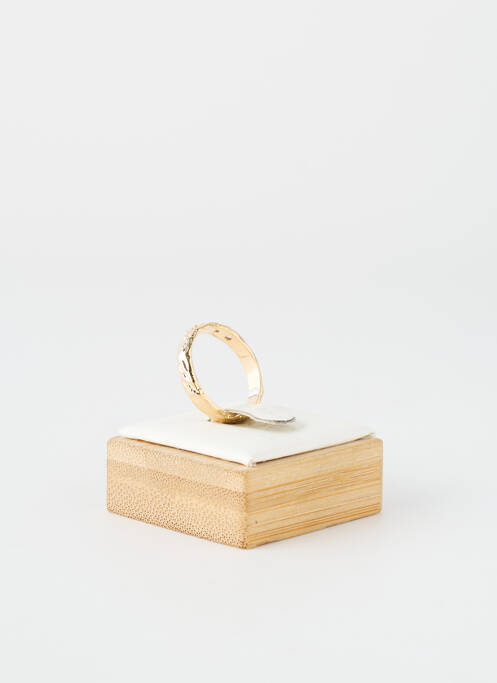 Bague ornement oxyde de zirconium or TATA GISELE femme