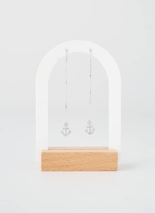 Boucles d’oreilles argent TATA GISELE femme