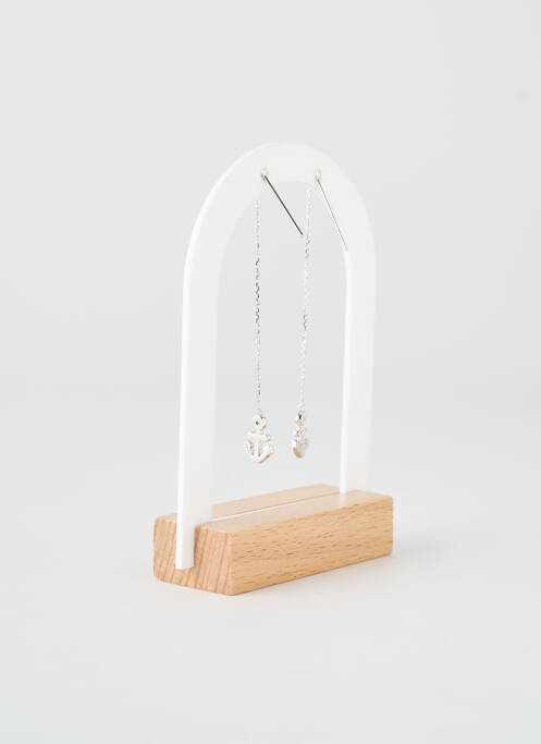 Boucles d’oreilles argent TATA GISELE femme