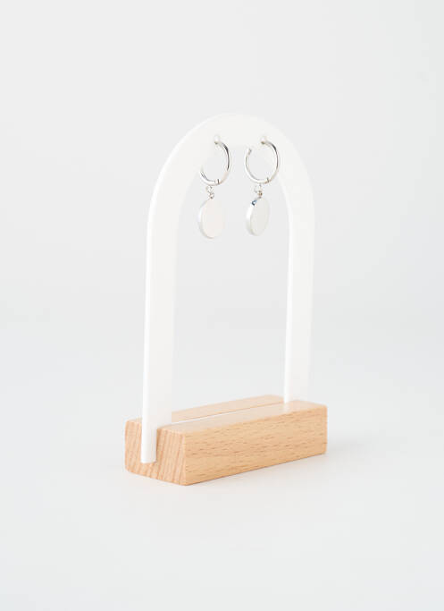 Boucles d’oreilles argent TATA GISELE femme