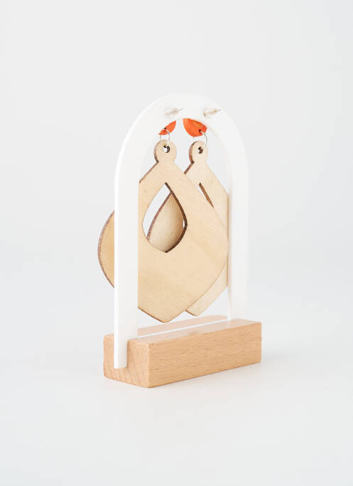 Boucles d’oreilles rouge TATA GISELE femme