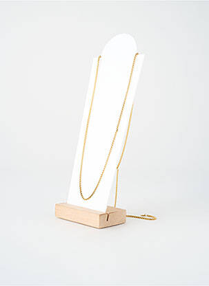 Collier fermeture fermoir mousqueton or TATA GISELE femme