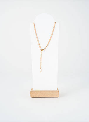 Collier fermeture fermoir mousqueton rose TATA GISELE femme