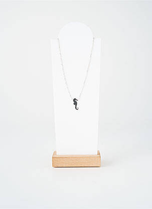 Collier matériaux argent argent TATA GISELE femme