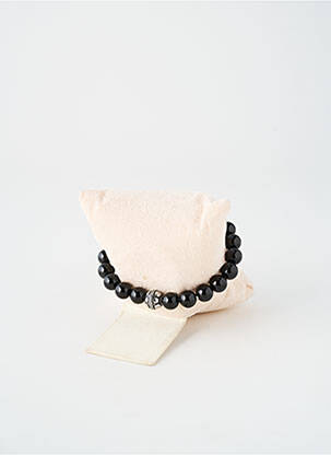 Bracelet ornement pierre noir TATA GISELE femme