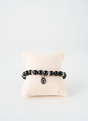Bracelet ornement perles noir TATA GISELE homme