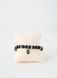 Bracelet ornement perles noir TATA GISELE homme