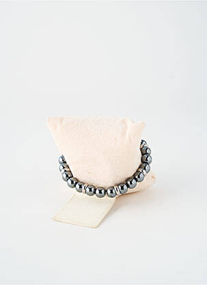 Bracelet ornement pierre argent TATA GISELE homme