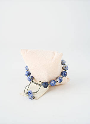 Bracelet ornement pierre bleu TATA GISELE homme