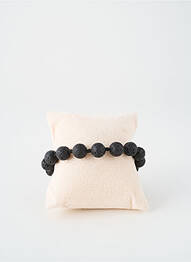 Bracelet fermeture boucle déployante noir TATA GISELE homme