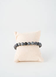 Bracelet ornement pierre gris TATA GISELE homme